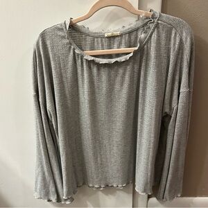NWOT Boutique Bell Sleeve Top